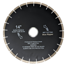 Blue Ripper Rail Saw Blade 14" · 10.5mm · 3.2mm · Premium