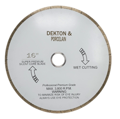 Dekton and Porcelain Blade 14" · 10mm · 3.2mm · Premium