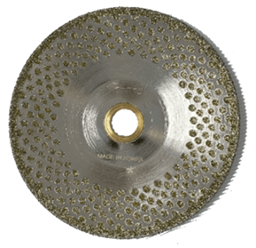 Electroplated Contour Blade (Dotted) 5" · 2.8mm · Dotted · 12000