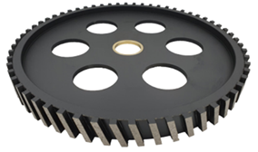 Milling Wheel 14" · 8 X 8 X 40mm Length · Premium · Steel Core