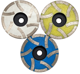 Pineapple Cup Wheel (6x6 Shape) 4" · 7mm · 5mm · Pos.1