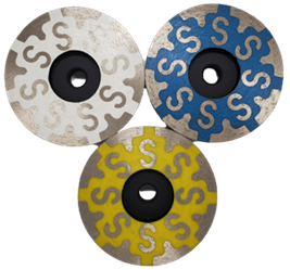 Pineapple Cup Wheel (S-Shape) 4" · 7mm · 5mm · Pos.1