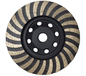 Sunflower Turbo Cup Wheel 4" · 20mm · 5mm · Pos.1