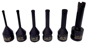 Vacuum Brazed Non Core Bit 6mm(1/4") · 10mm · Premium · 40mm