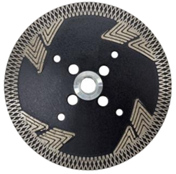 Vortex Quartzite Mesh Turbo Blade 5" · 10mm · 2.4mm · Soft Bond