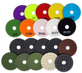 Wet Polishing Pad 3" · #30
